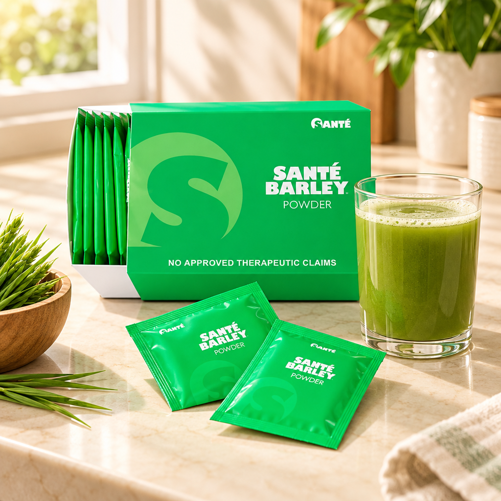 Santé Barley Powder (3gms x 30 sachets) with Stevia